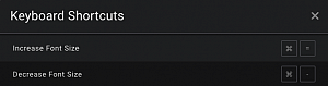 Change font size without affecting rest of the app